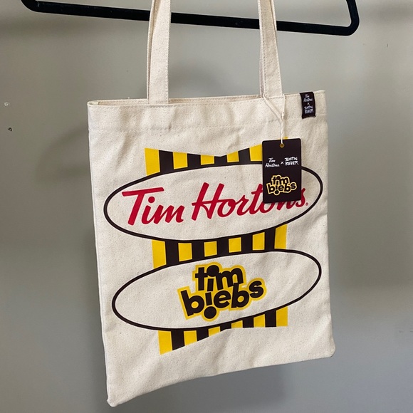 Limited Edition Tim Hortons Timbiebs Tote - Picture 1 of 2